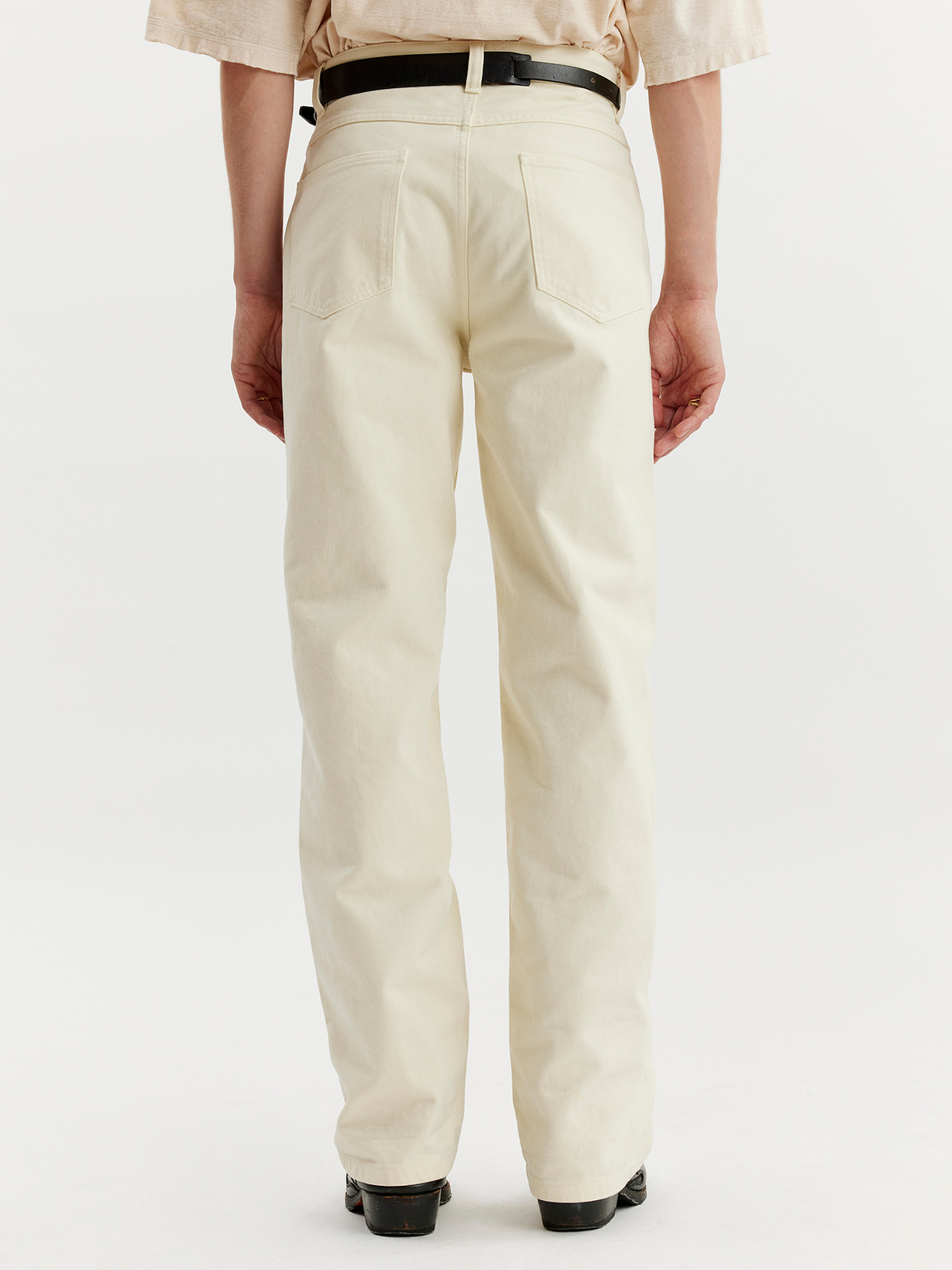 Zai Trouser Ecru 6