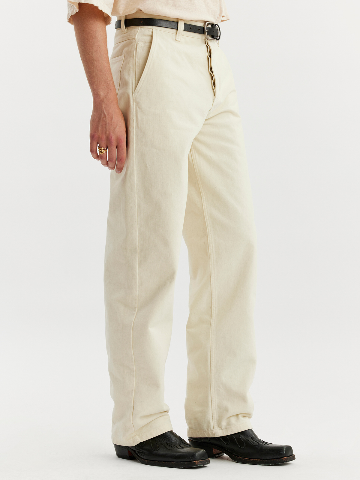 Zai Trouser Ecru 5