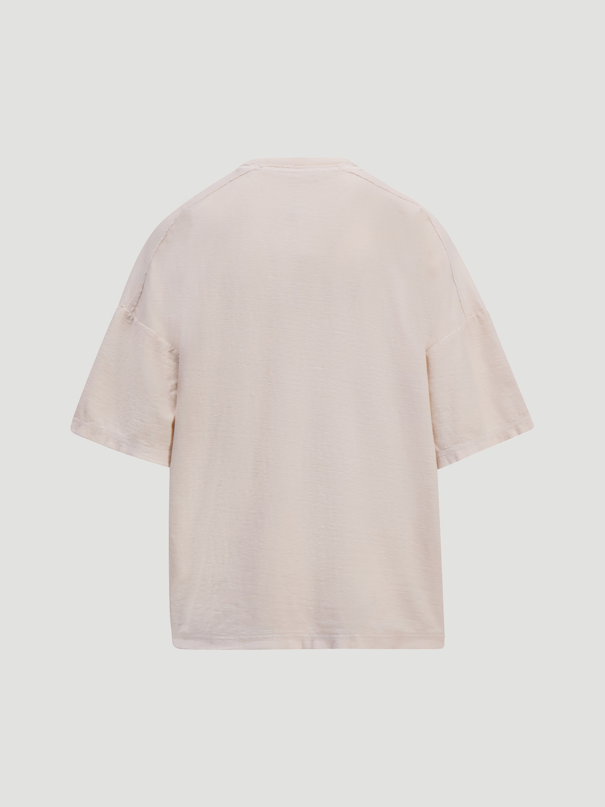 W. Wings Distressed Tee Ecru 7