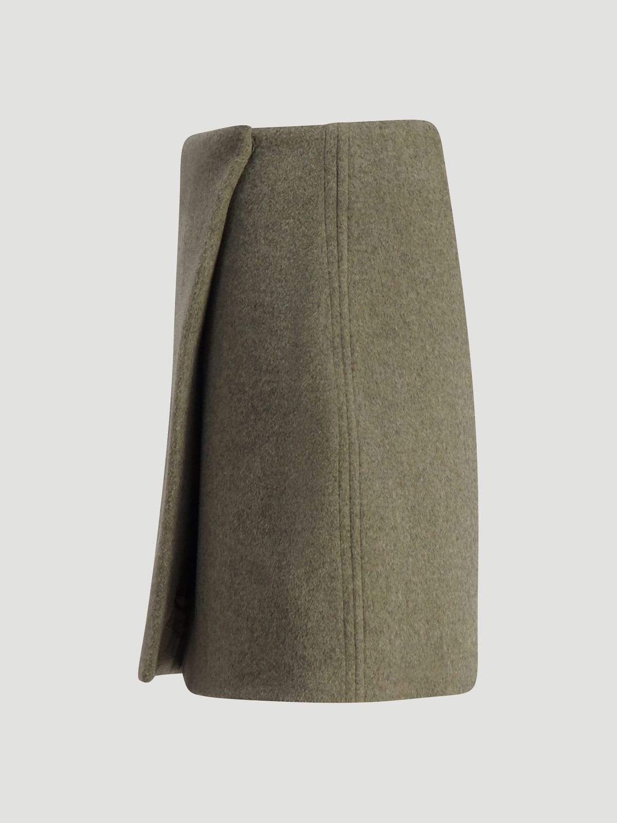 Erina Wool Skirt Green 7