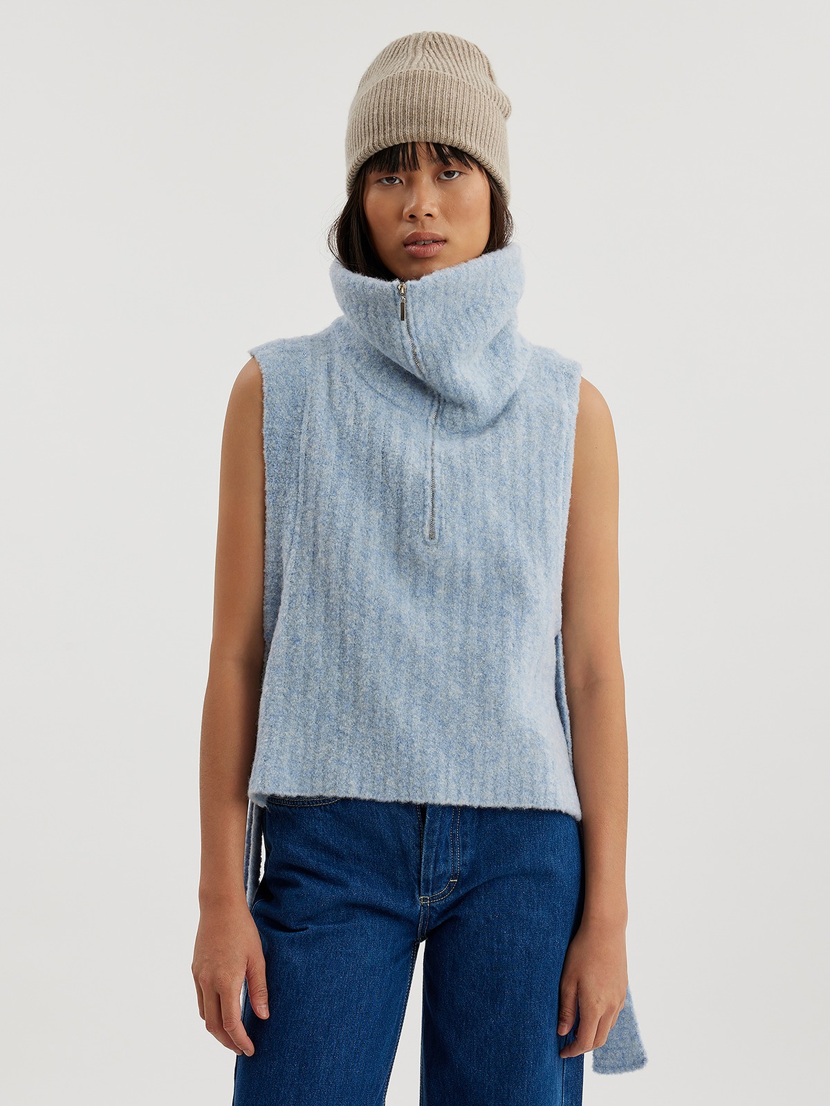 Hafjell Knit Bib Lt. Blue 0