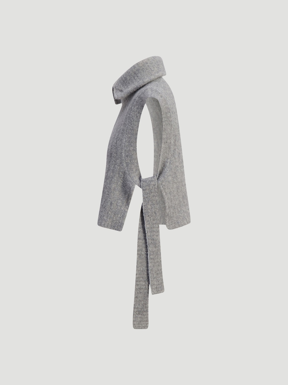 Hafjell Knit Bib Grey 8