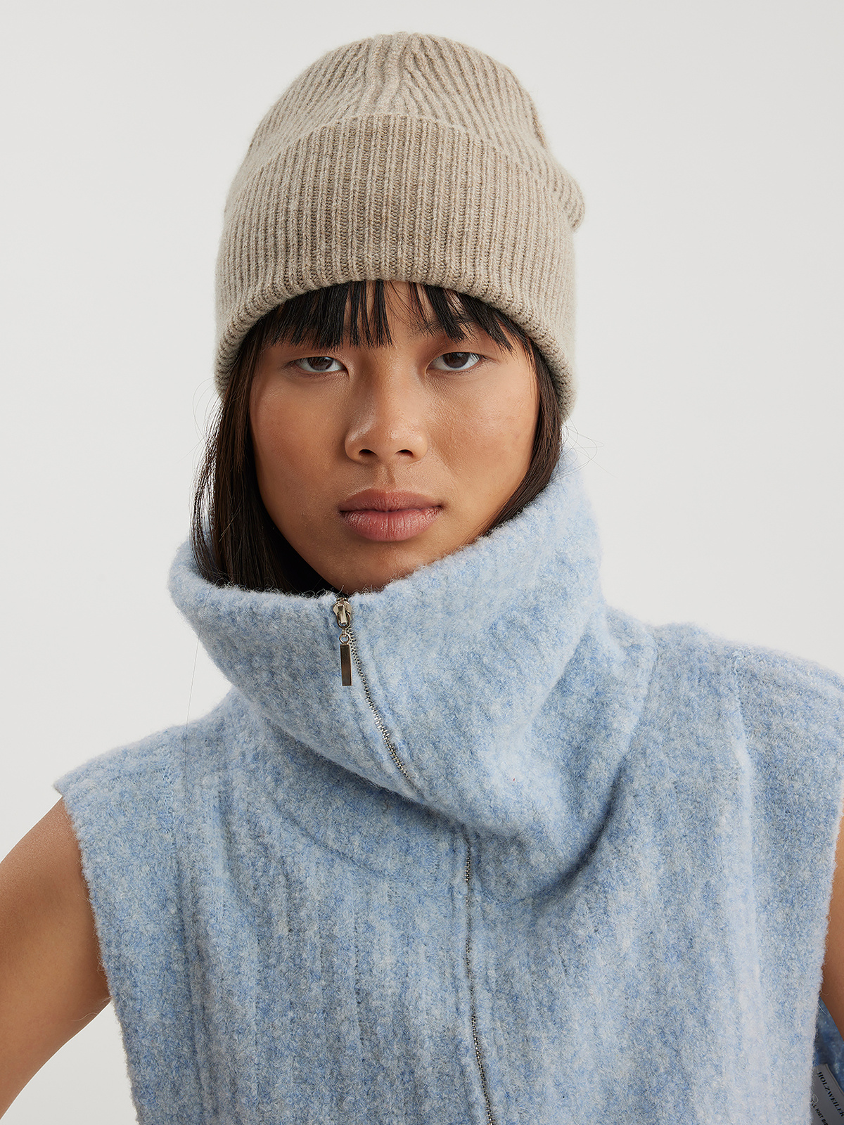 Hafjell Knit Bib Lt. Blue 2
