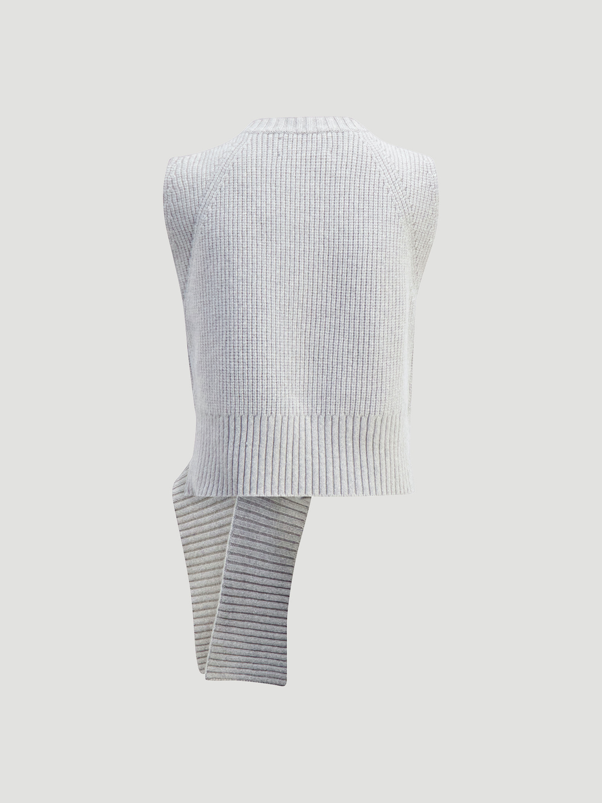 Fie Knit Vest Lt. Grey 8