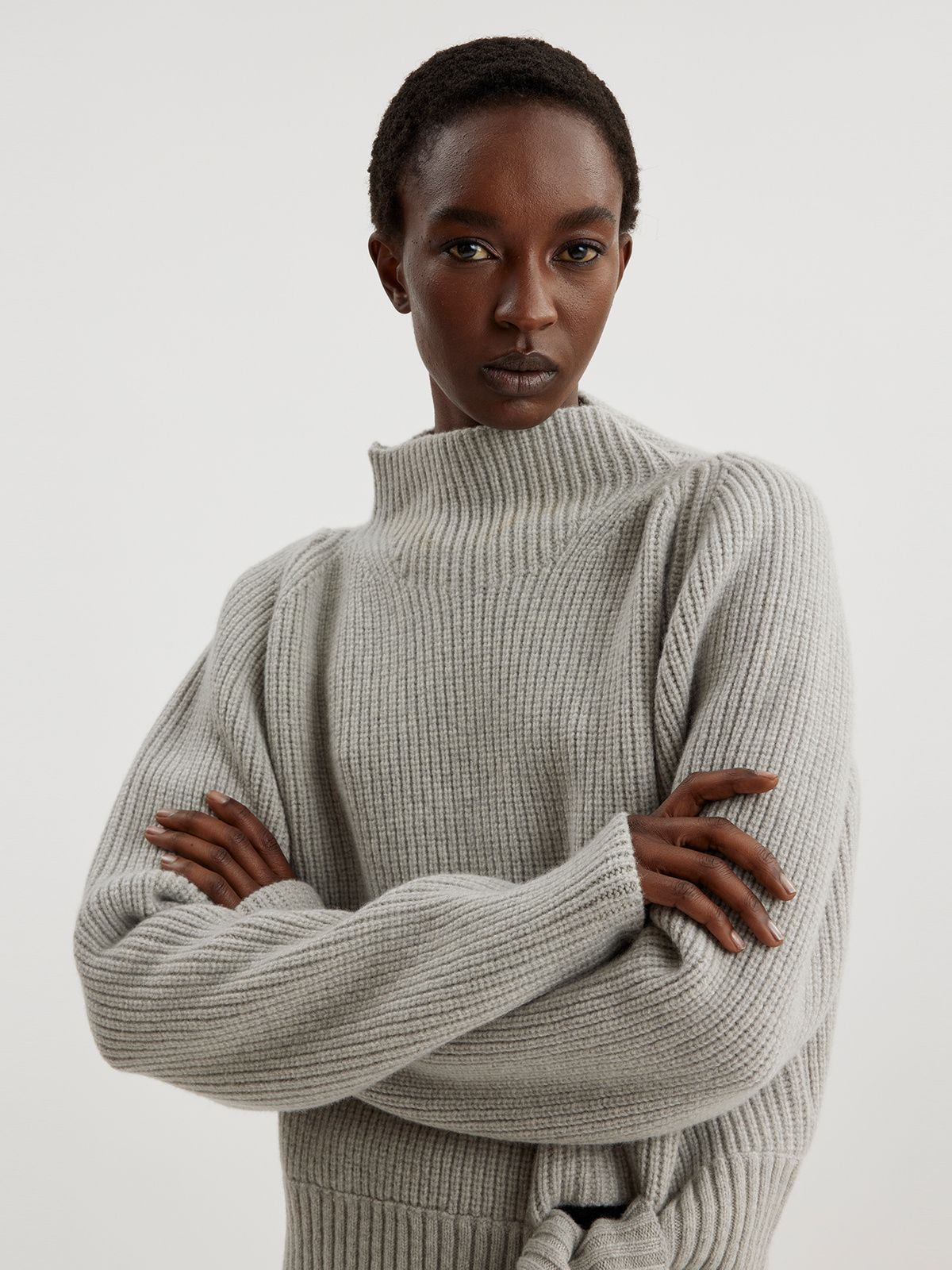 Finn Knit Sweater Lt. Grey 3