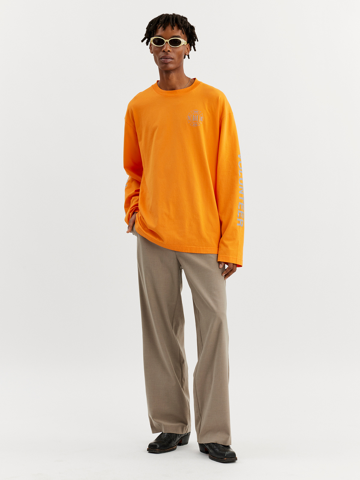 M. Spectre Thermal Longsleeve Orange 1