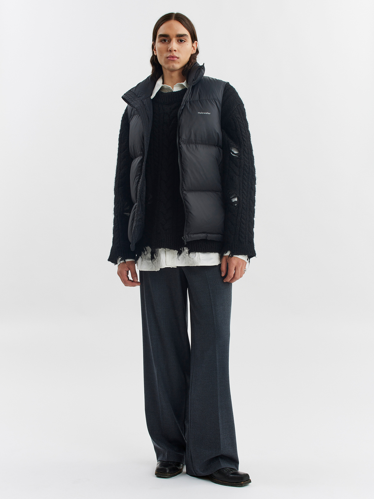 M. Ail Down Vest Black 1
