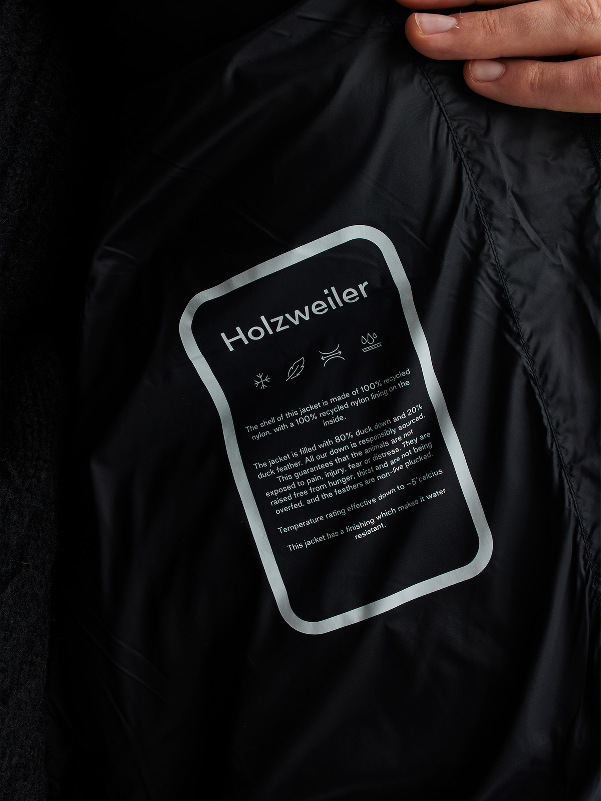 M. Ail Down Vest Black 4