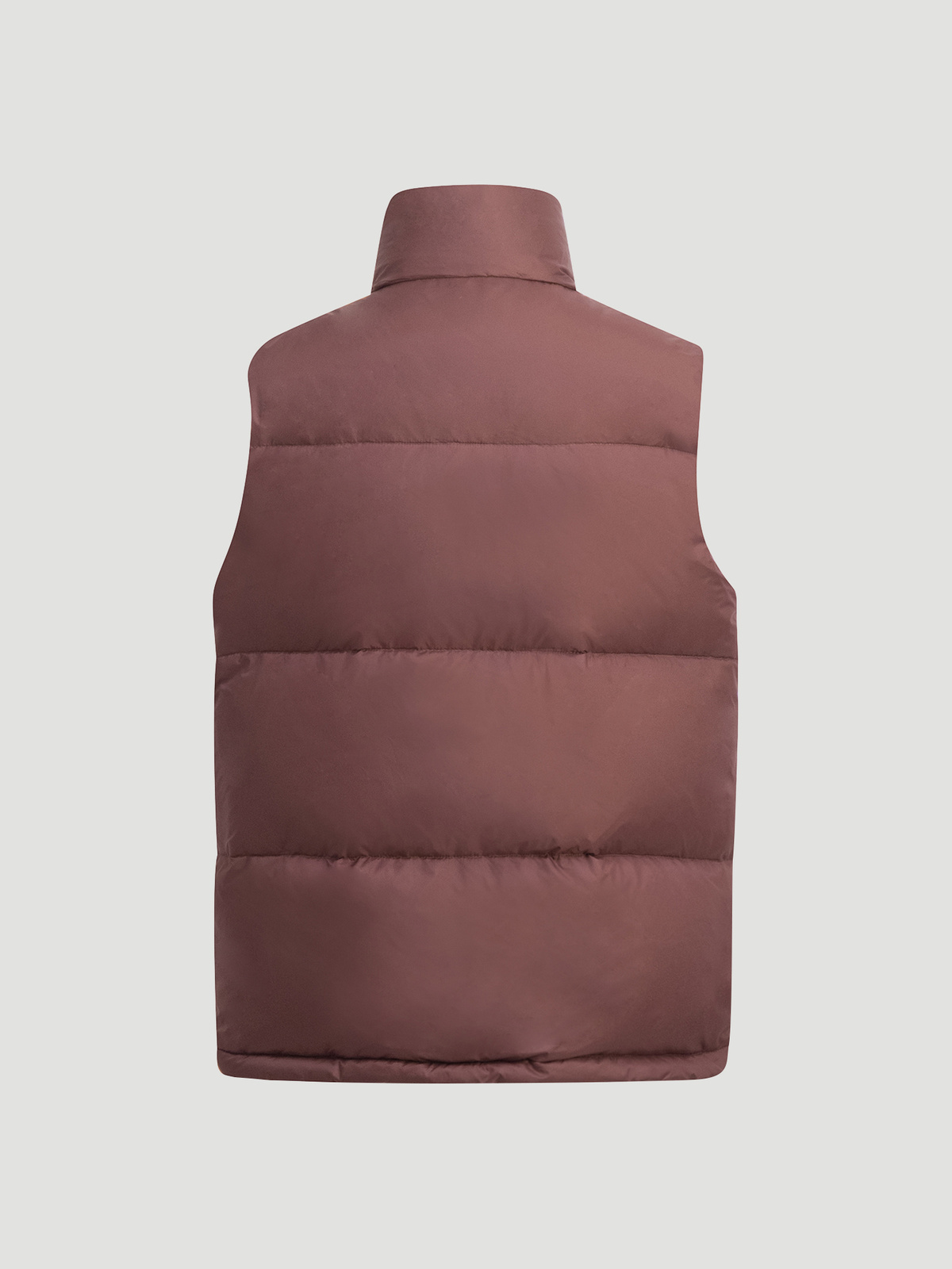 M. Ail Down Vest Burgundy Red 8