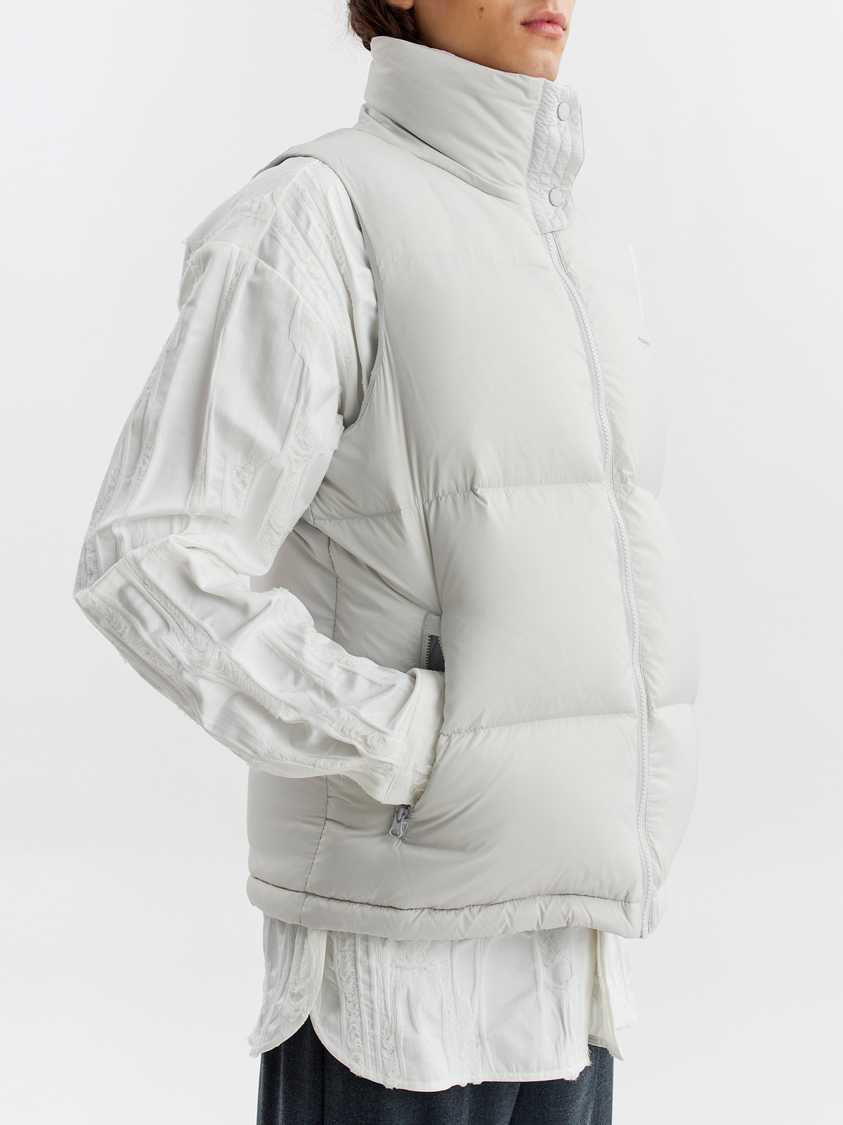M. Ail Down Vest Lt. Grey 4