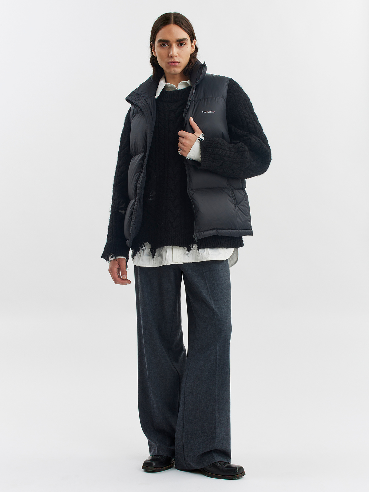 M. Ail Down Vest Black 0