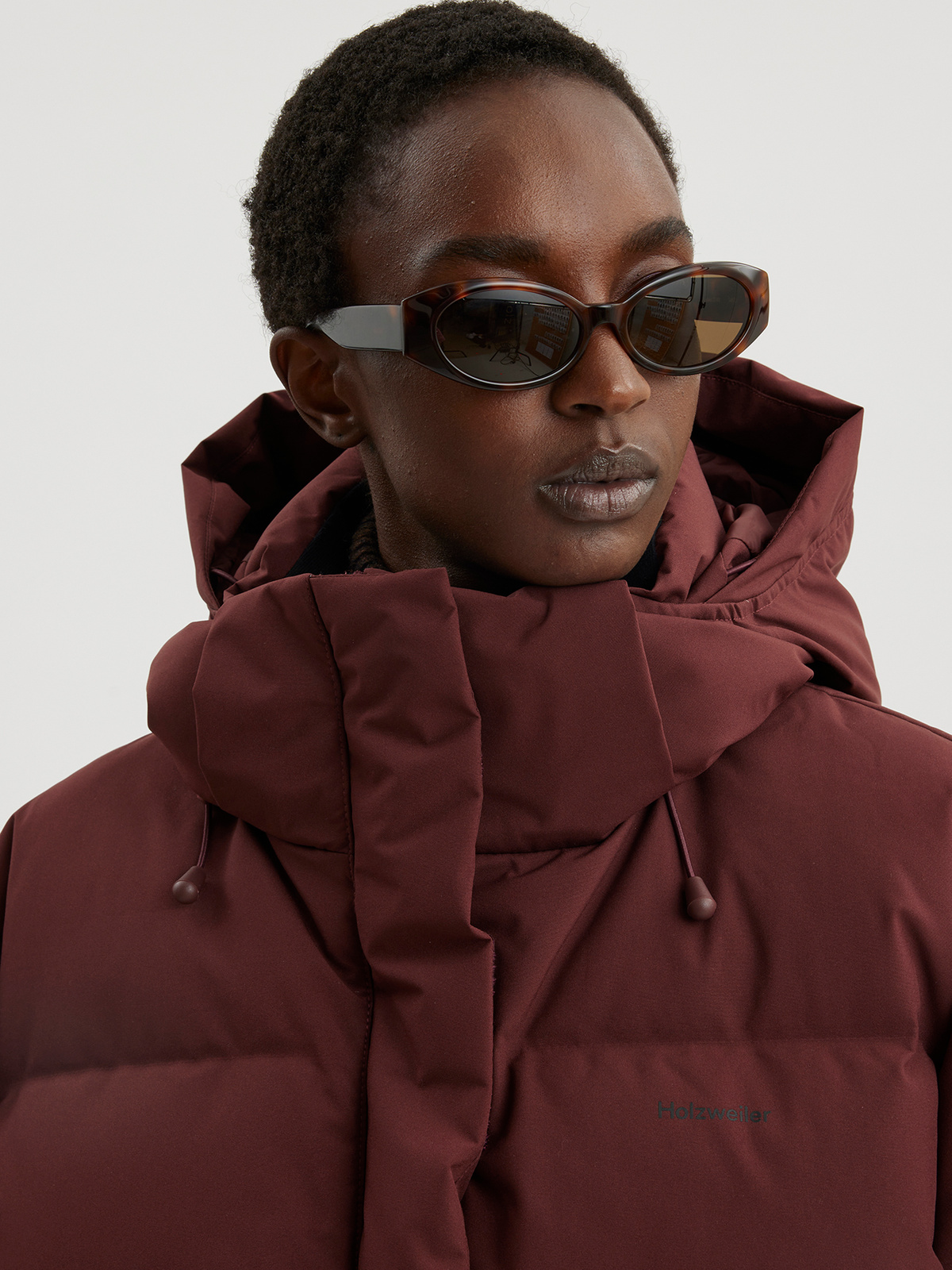 Besseggen Down Jacket Burgundy Red 2