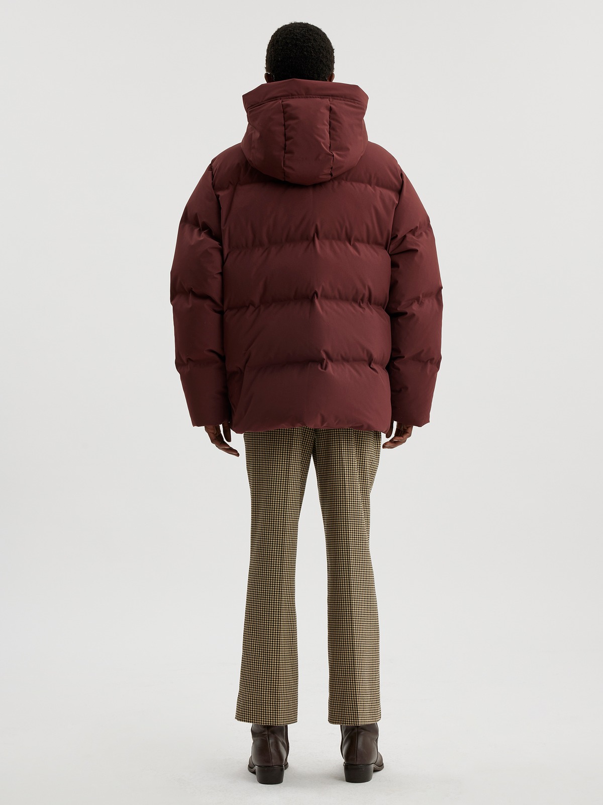 Besseggen Down Jacket Burgundy Red 1
