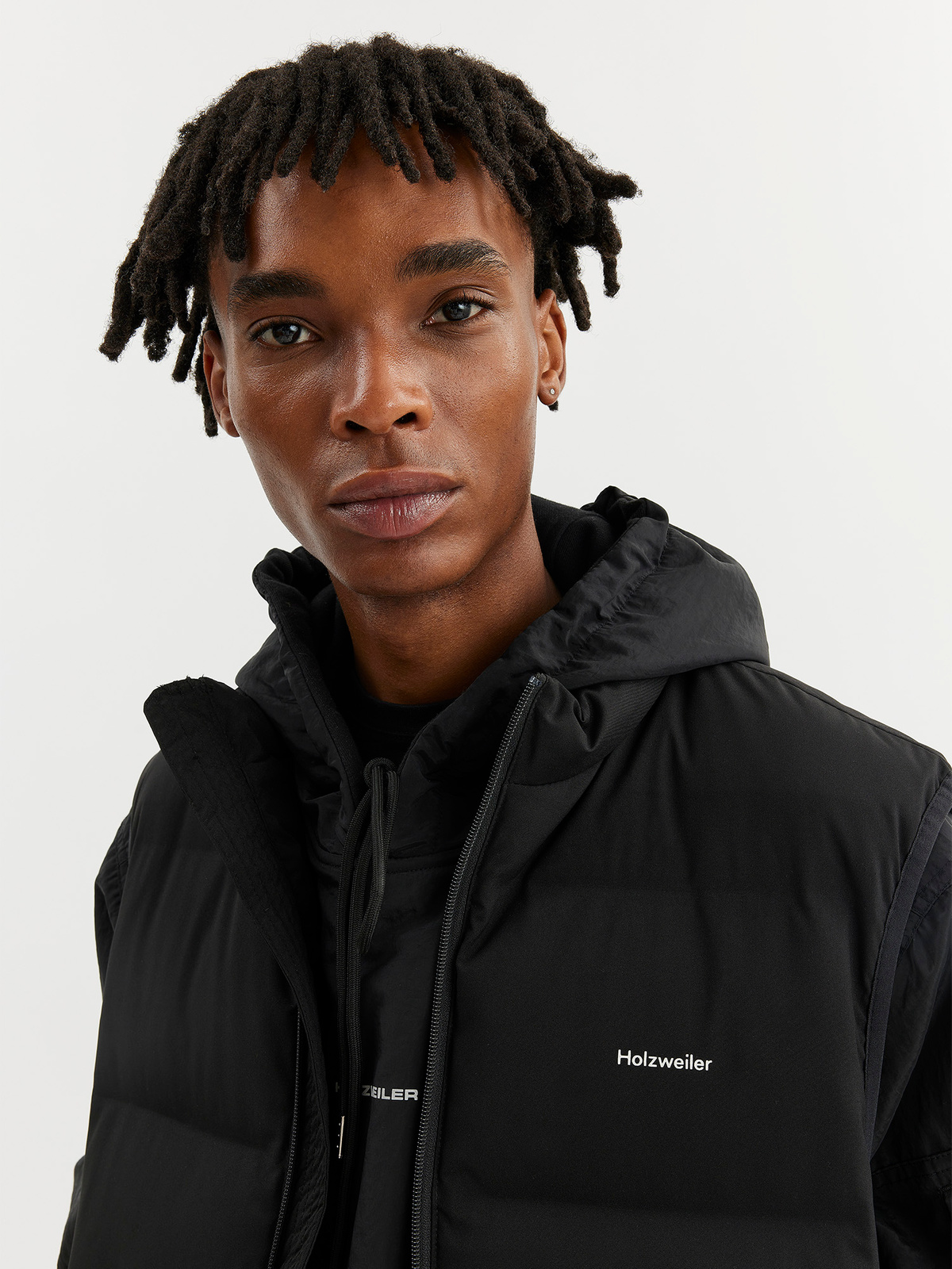 Daff Down Vest Black 2