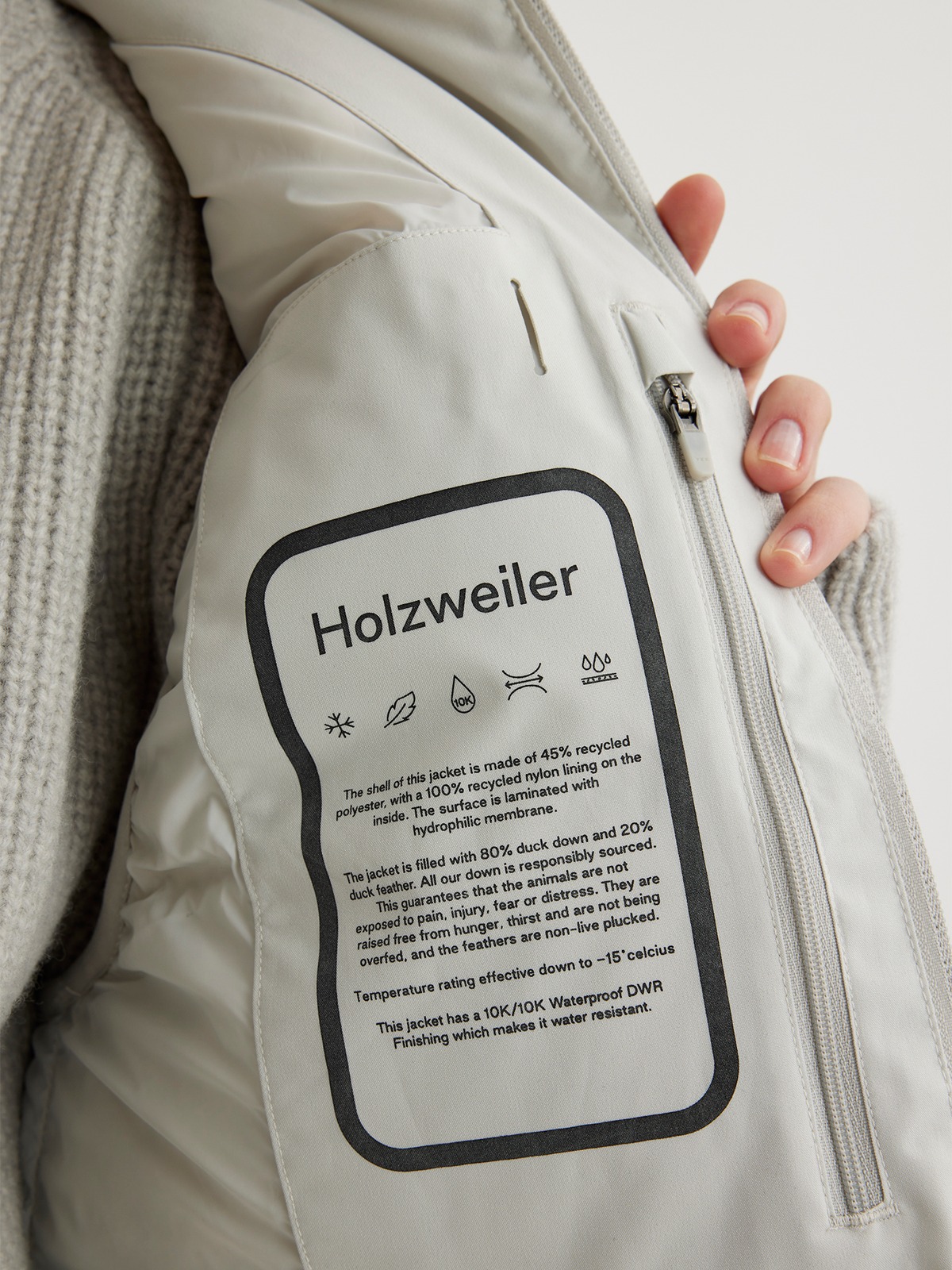 Diff Down Vest Lt. Grey 6