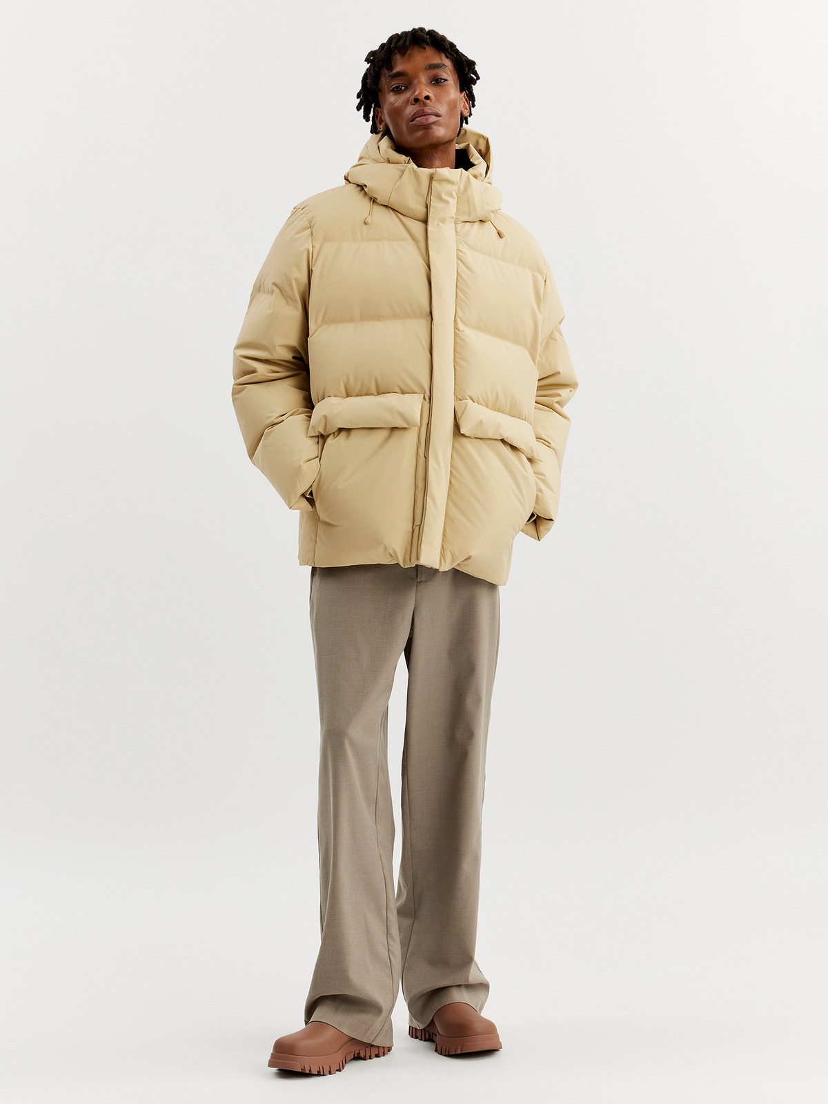Dovre Down Jacket Beige 0