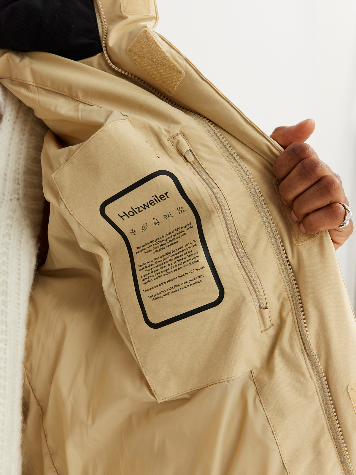 Dovre Down Jacket Beige 6