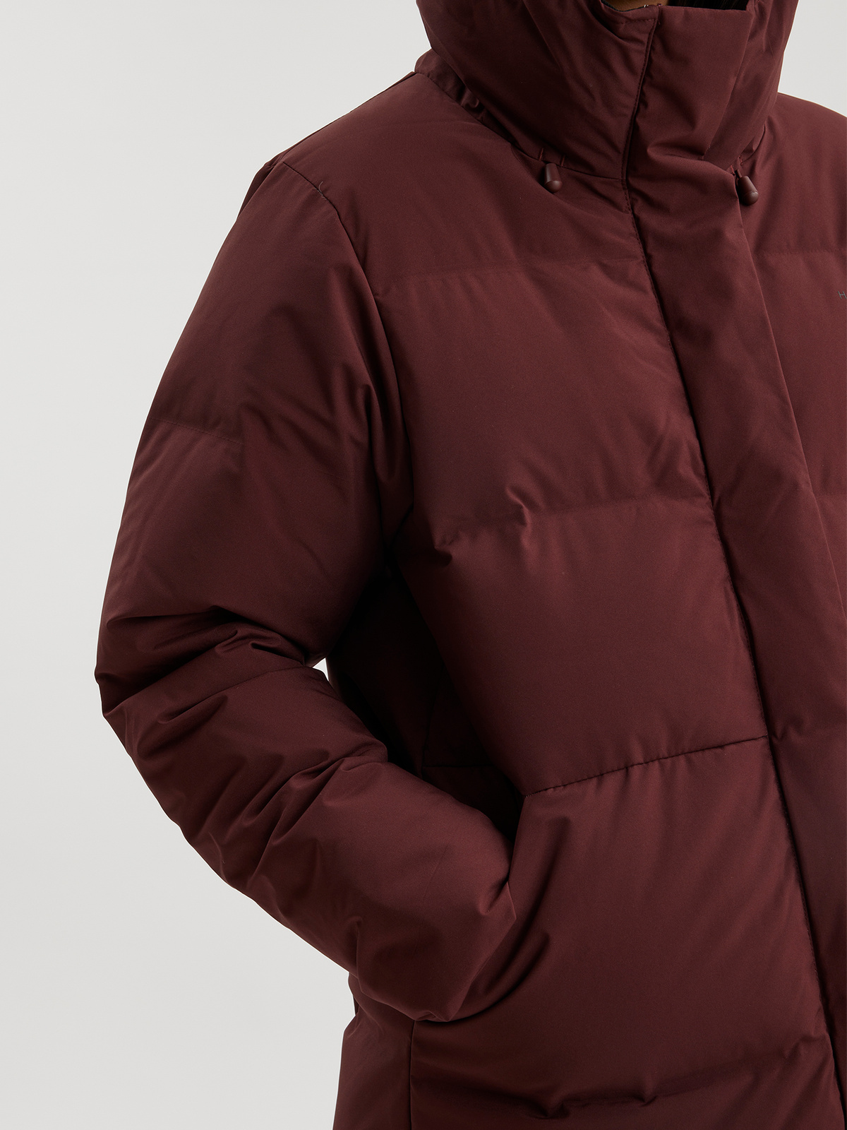 Loen Down Jacket Burgundy Red 4