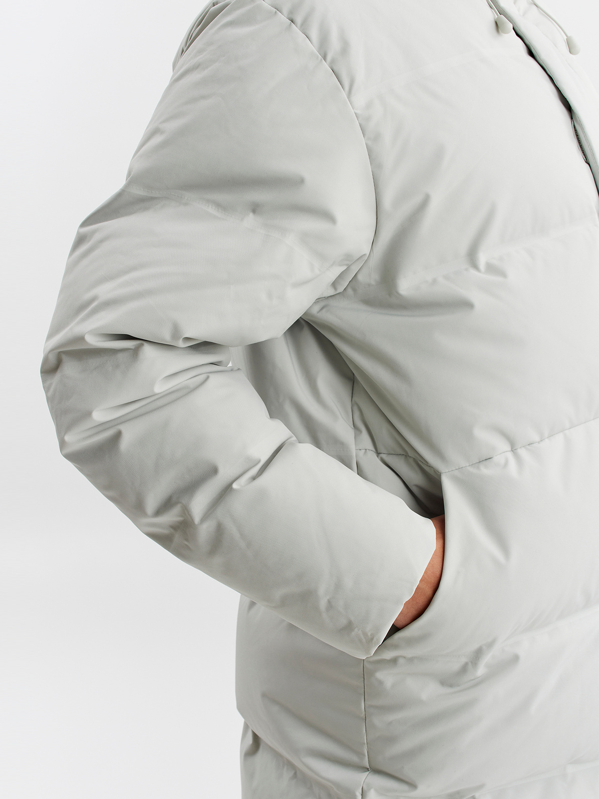 Lom Down Jacket Lt. Grey 4