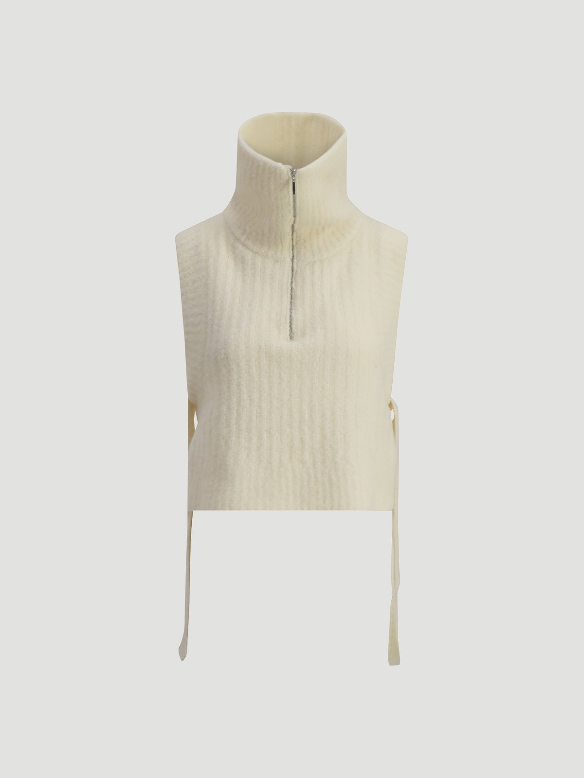 Hafjell Knit Bib Ecru 6