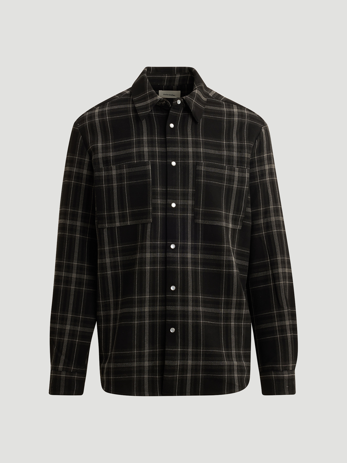 Elja Black Check Shirt Black 5