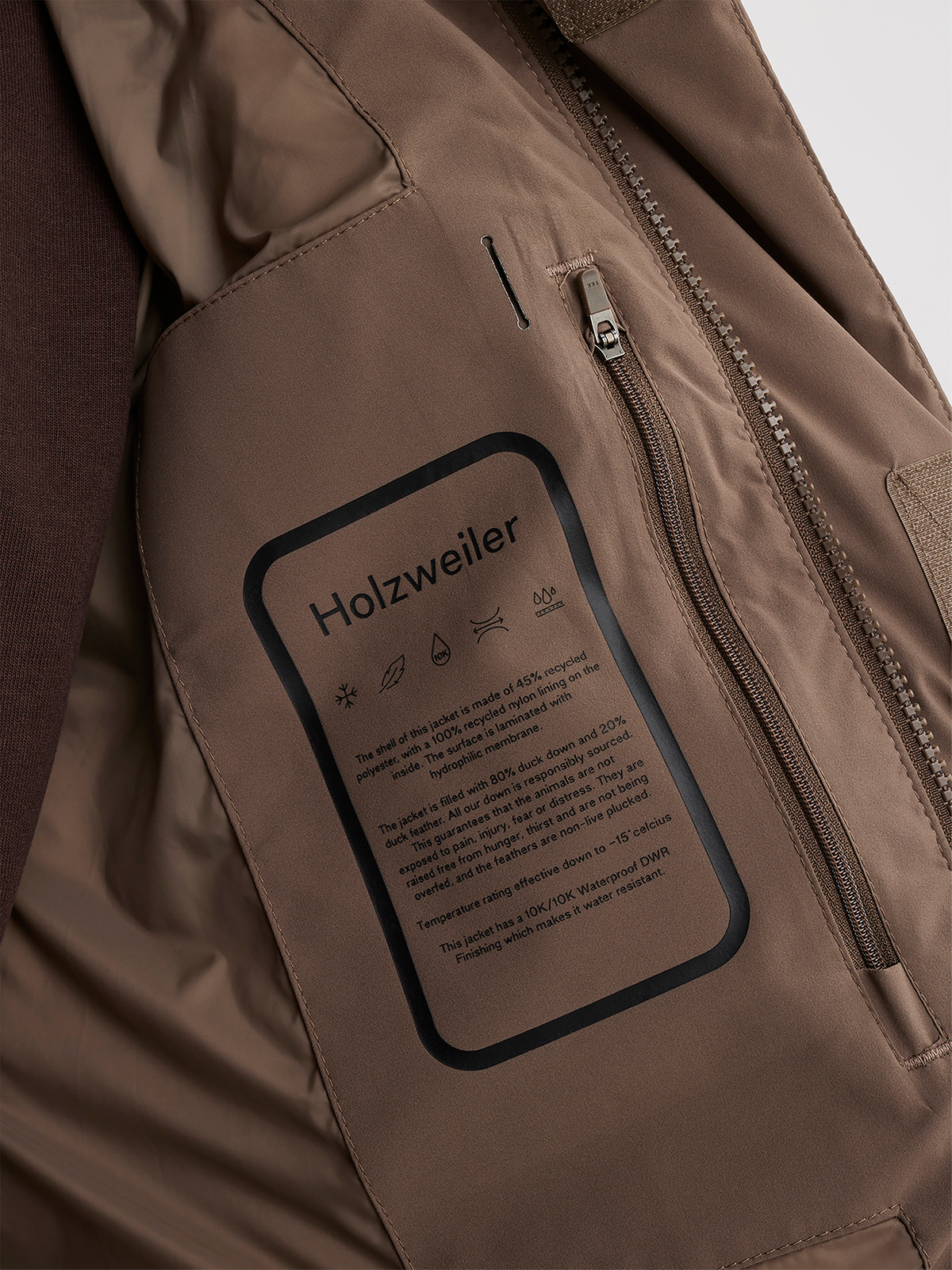 Dovre Down Jacket Taupe 3
