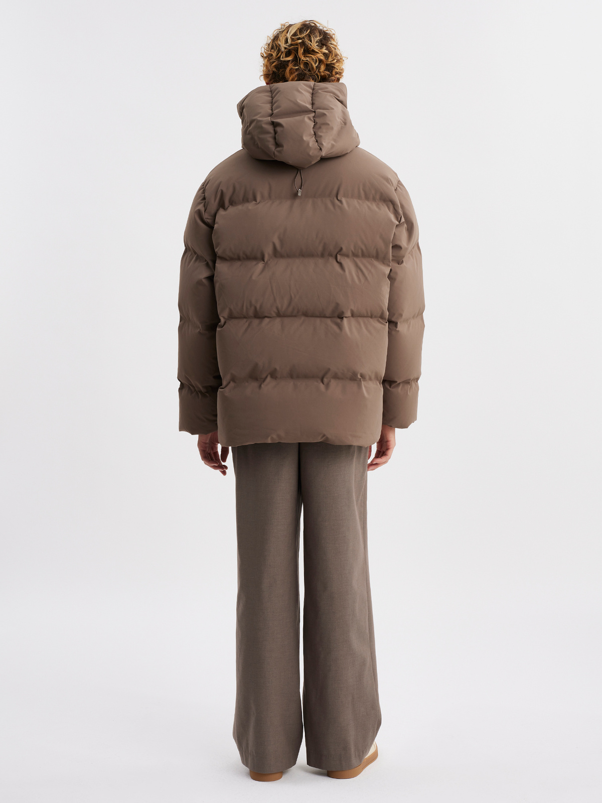 Dovre Down Jacket Taupe 5