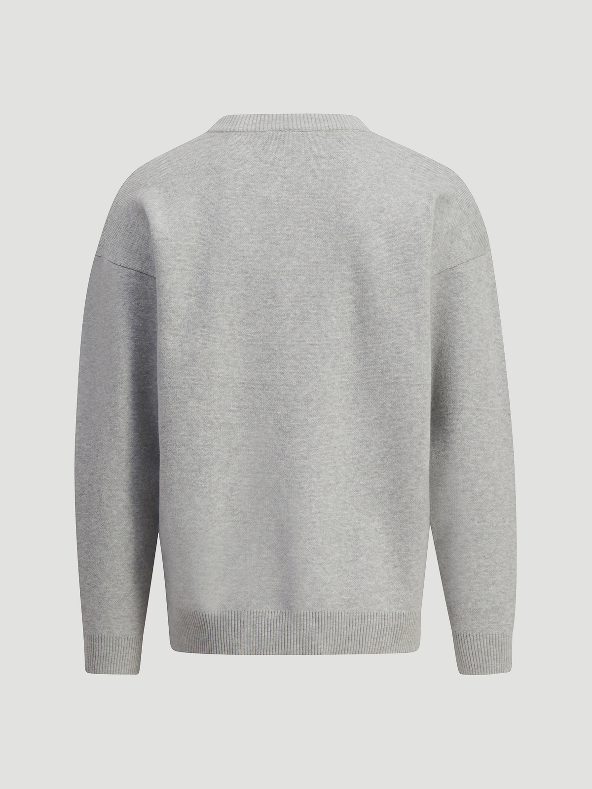 W. Hanger Knit Crew Grey 5