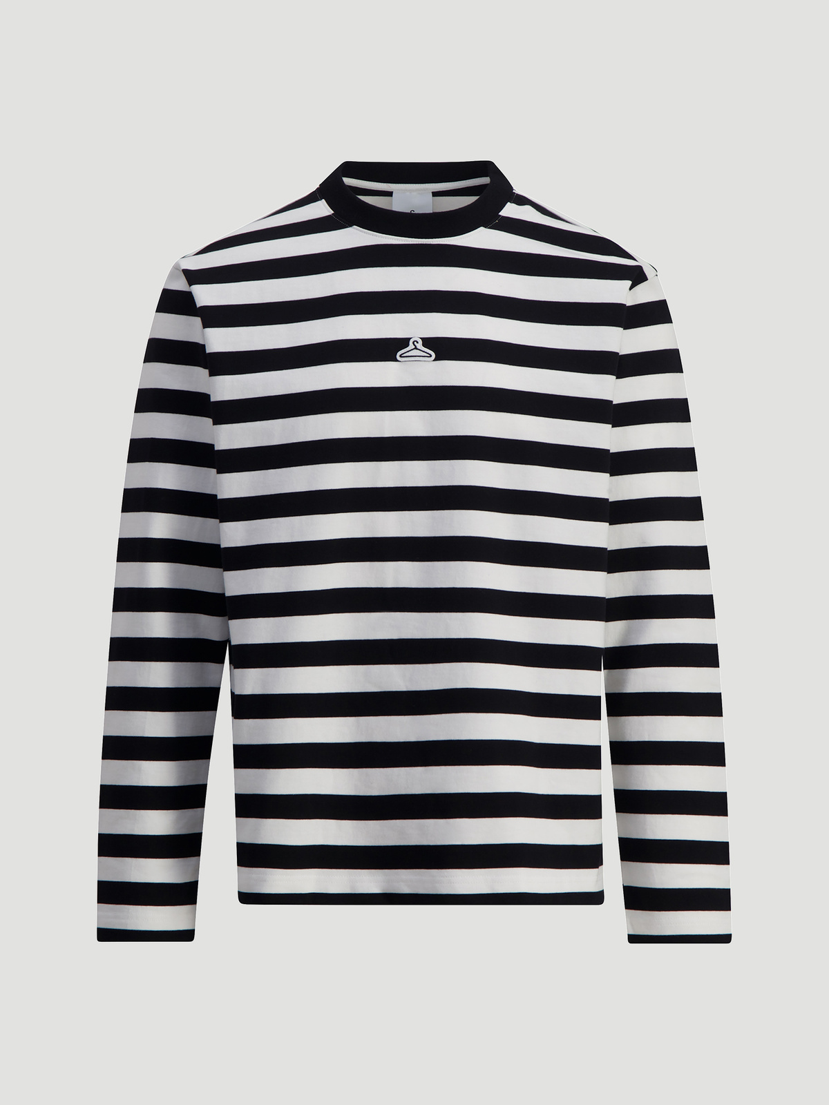 M. Hanger Striped Longsleeve Black White 5