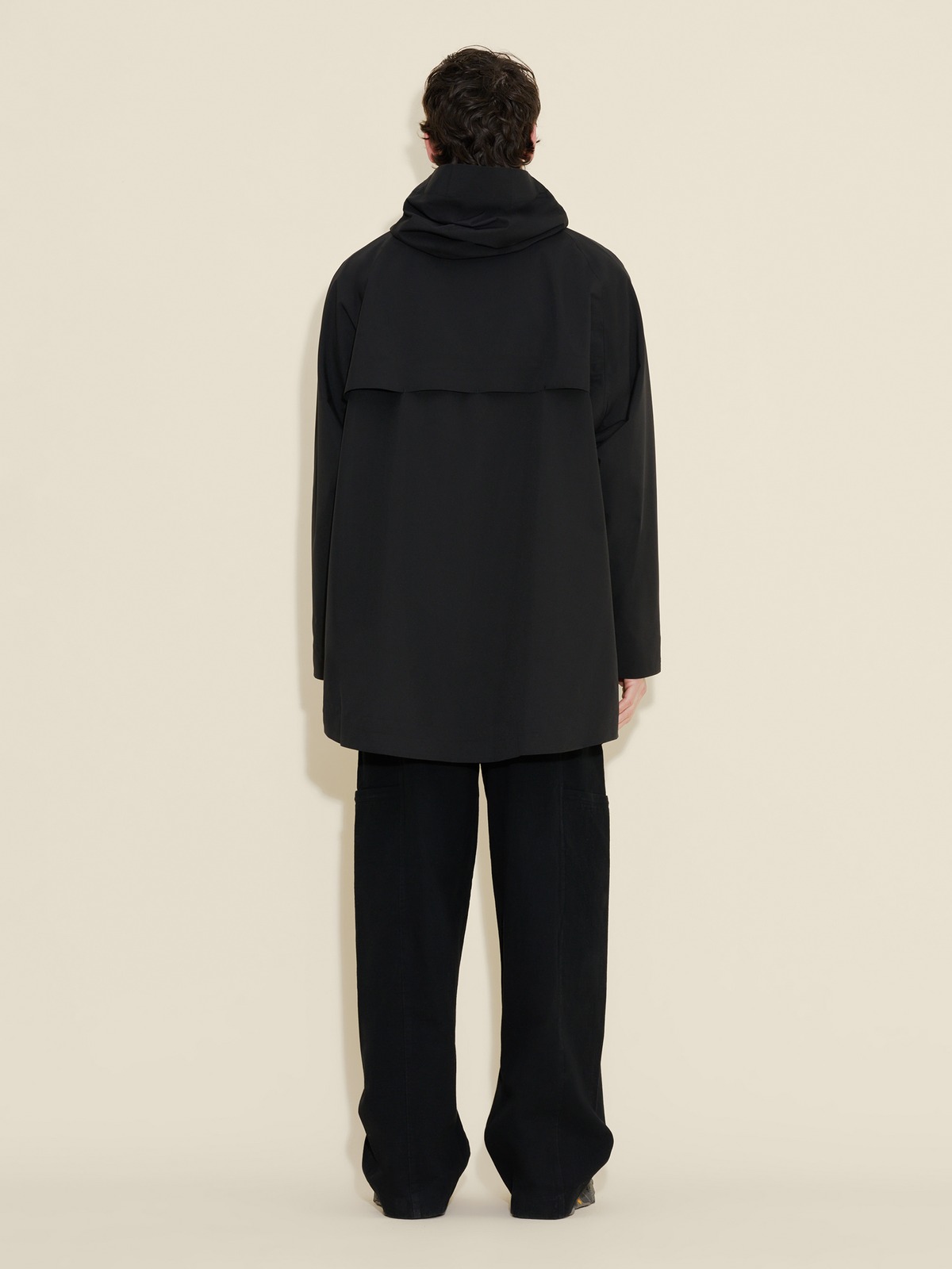 Daisen Rain Poncho - Black - Holzweiler