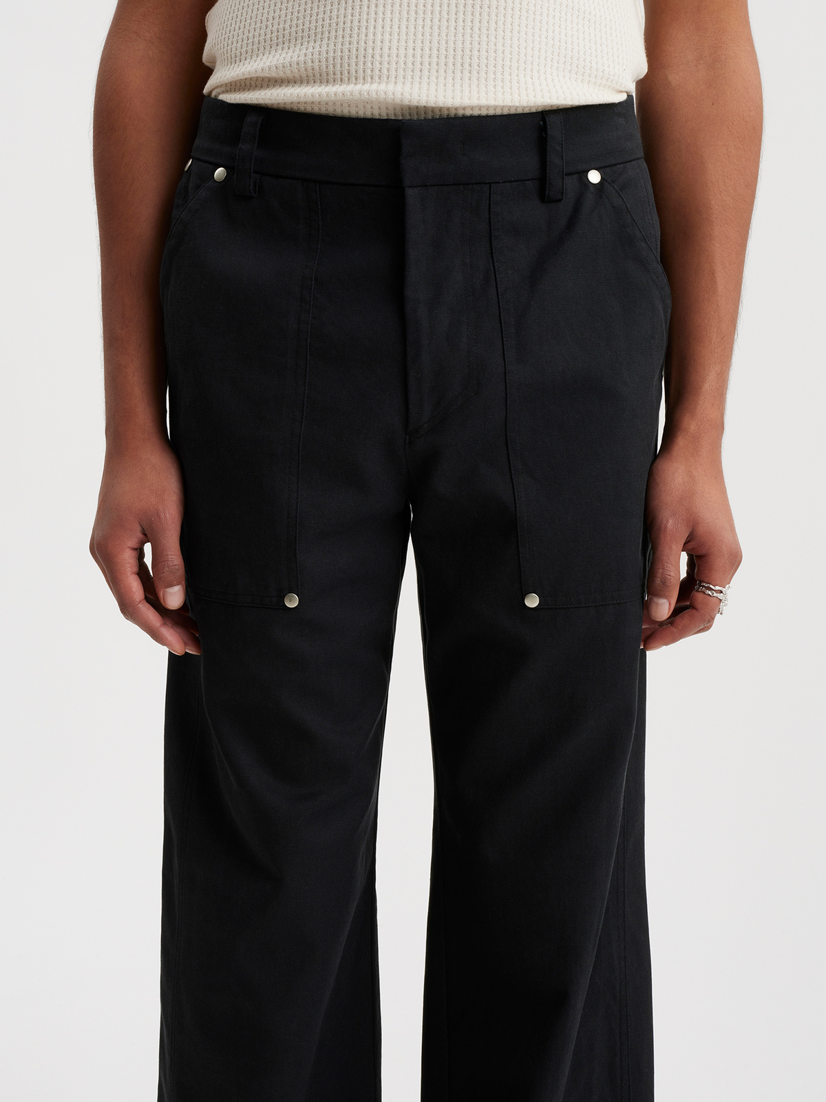 Lopa Worker Trousers Black 2