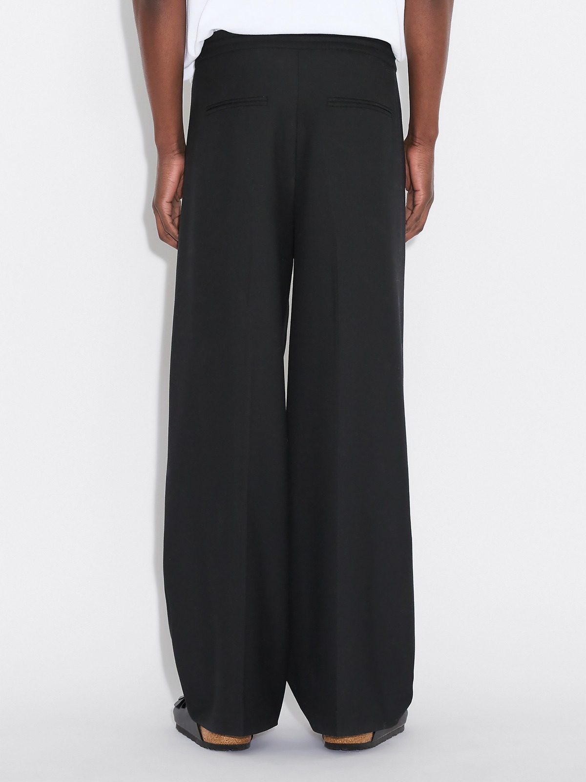 Lan Trousers - Black - Holzweiler