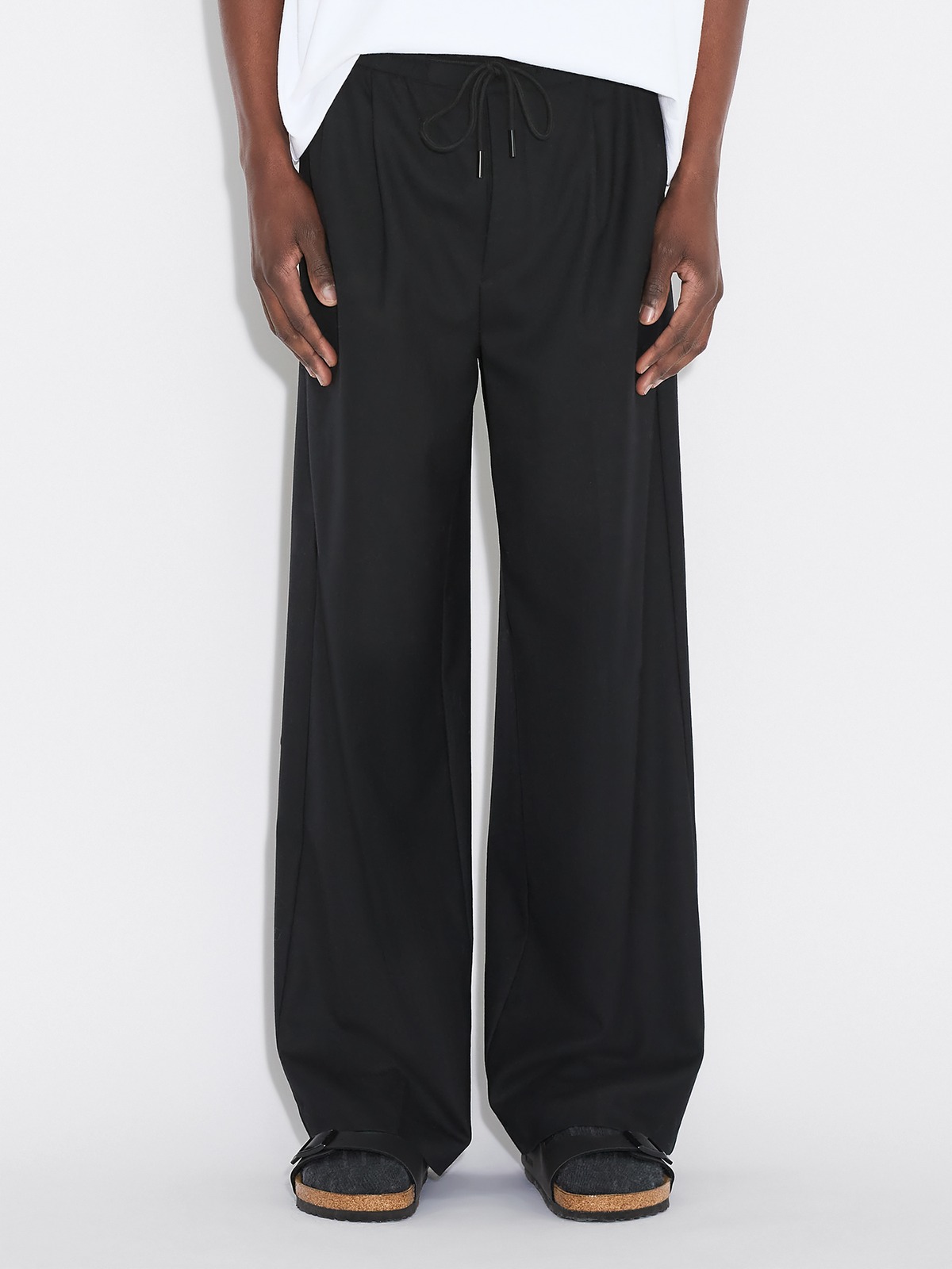 Lan Trousers - Black - Holzweiler