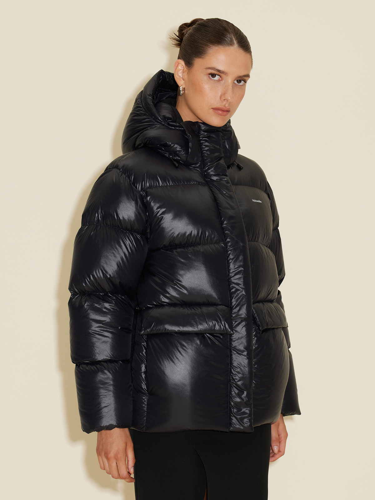 Shiny Besseggen Down Jacket Black - Holzweiler