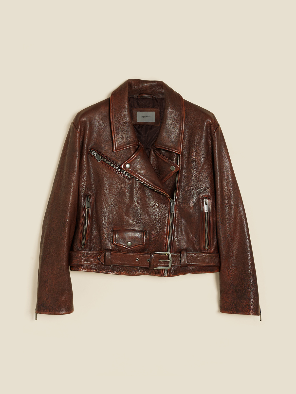 Joana Biker Jacket Dk. Brown 9