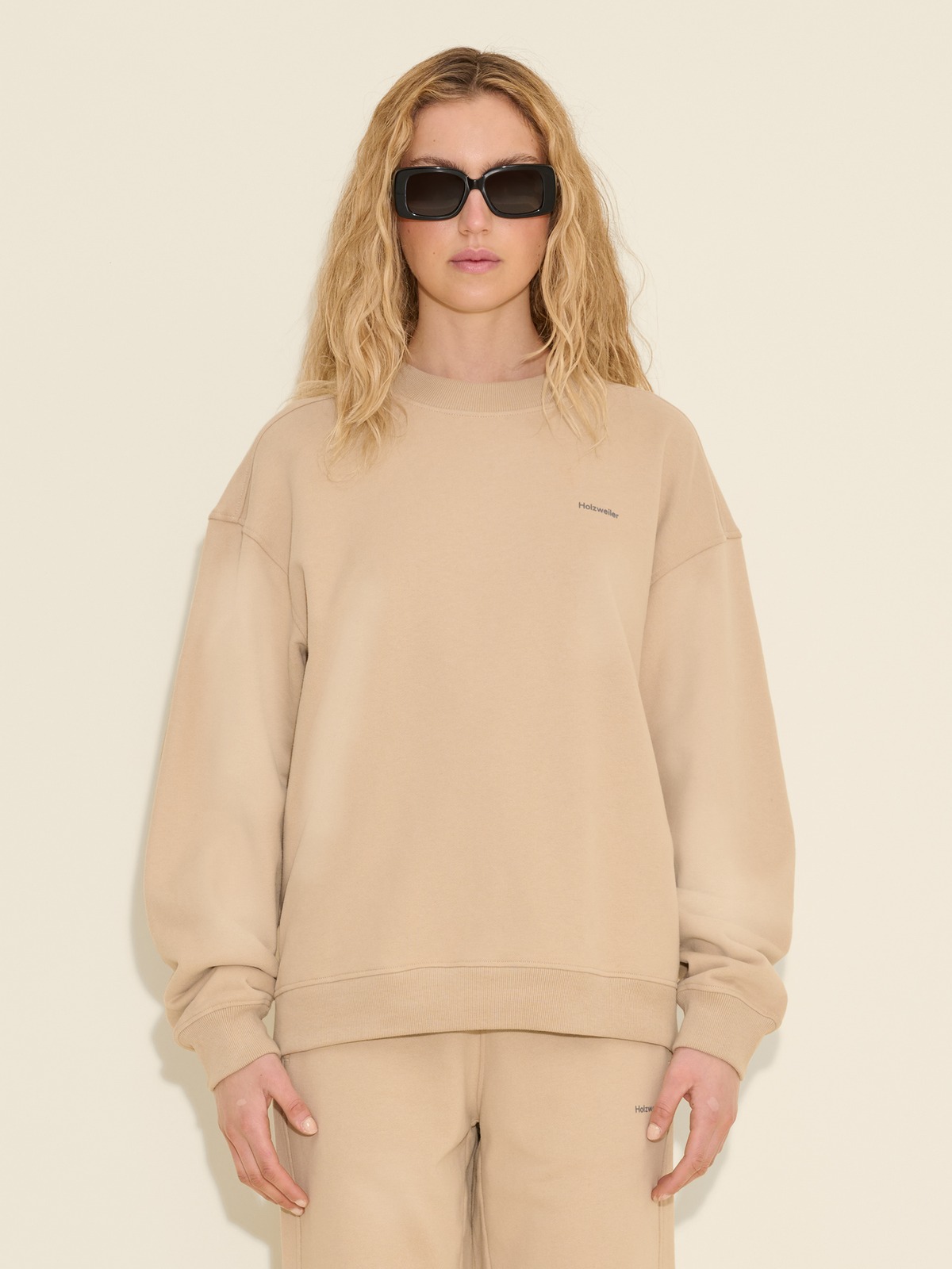 Relaxed Sweater - Black - Holzweiler