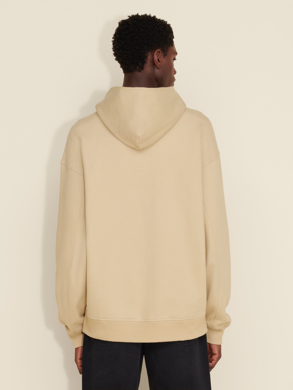 M. Relaxed Hoodie Sand 4