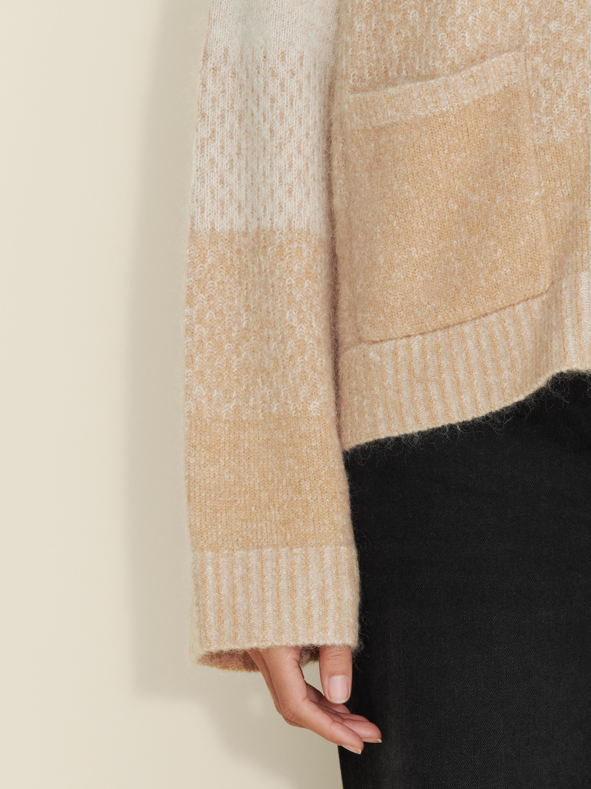 Turner Knit Cardigan - Sand