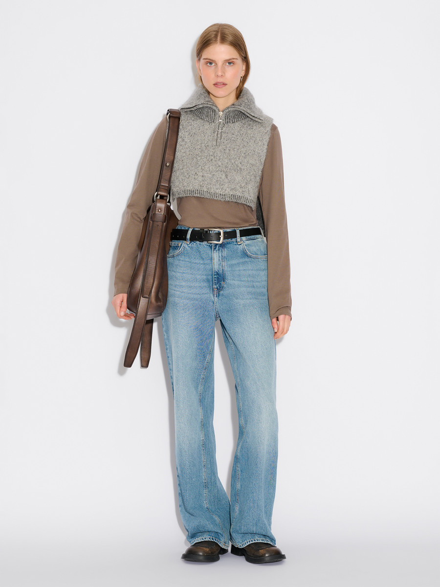 Holzweiler Tine Knit Zip Bib