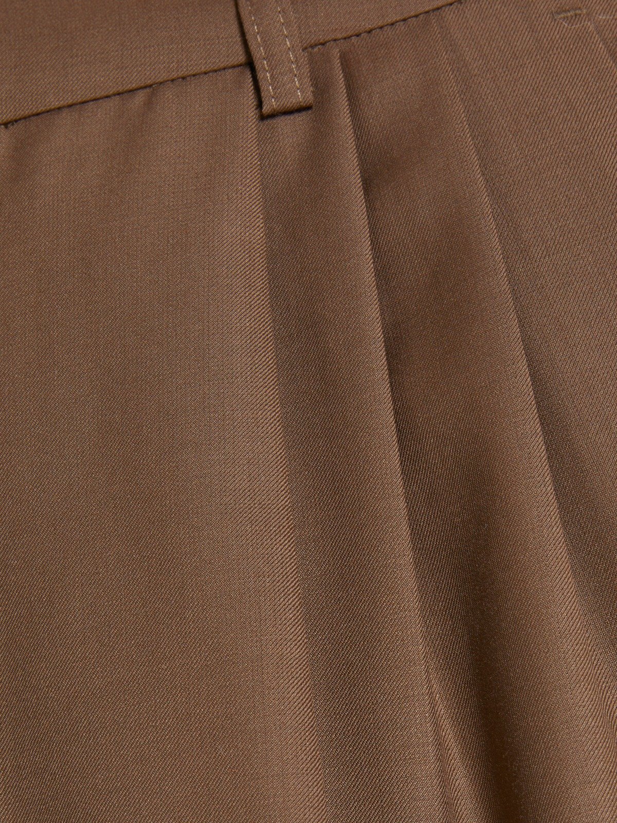 Lan Pleat Trousers Brown 5