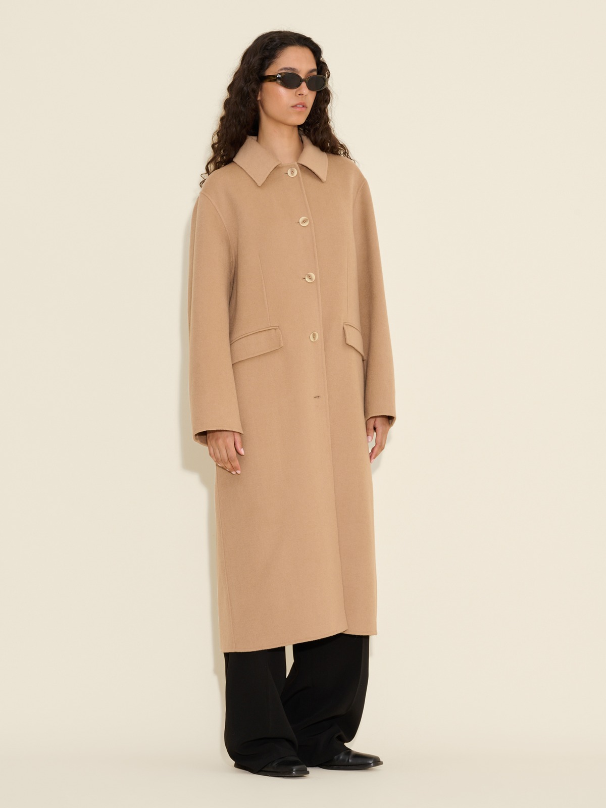 Felsa Wool Coat - Camel - Holzweiler