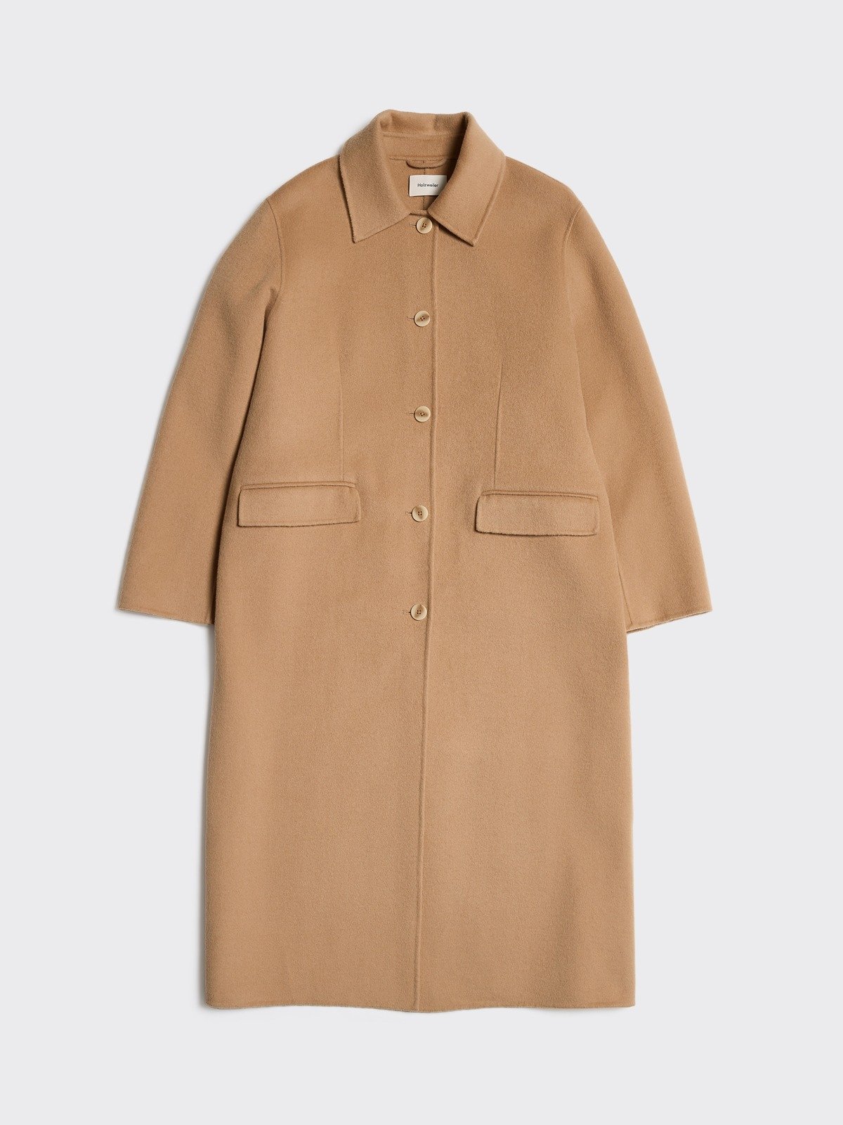 【関税込み】Holzweiler ブラウン Felsa ウール コート Felsa Wool Coat - Camel - Holzweiler