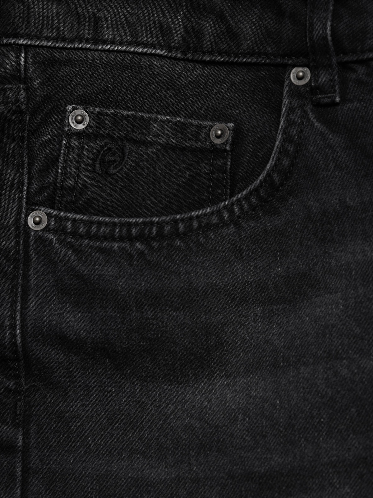 Wide-Leg Jeans - Black Washed - Holzweiler