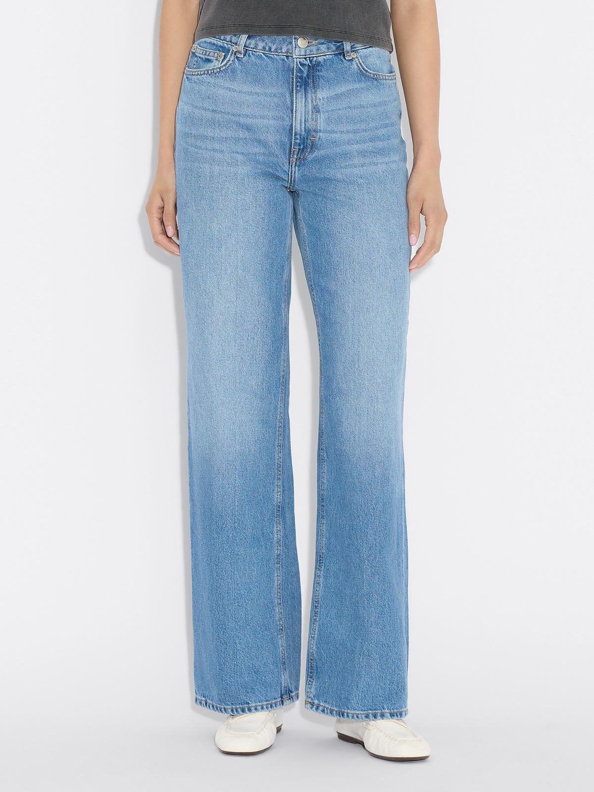 Wide-Leg Jeans - Lt. Blue - Holzweiler