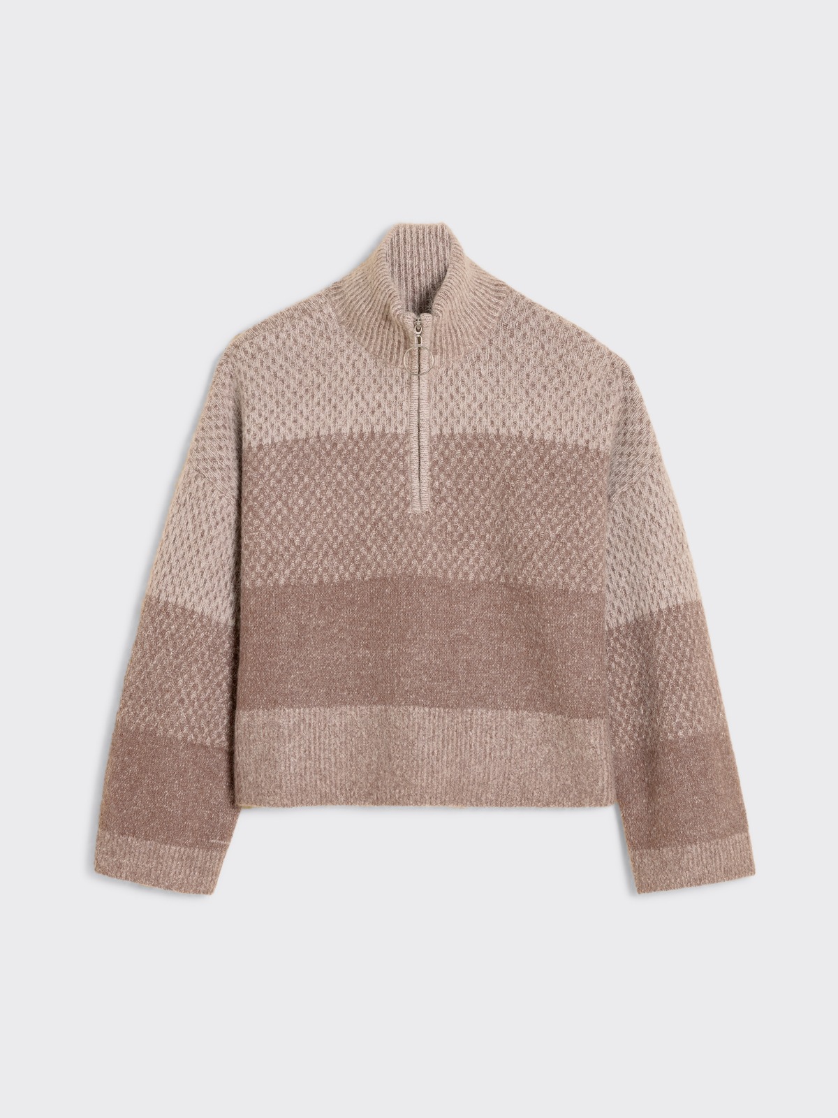 Tine Half Zip - Burgundy - Holzweiler