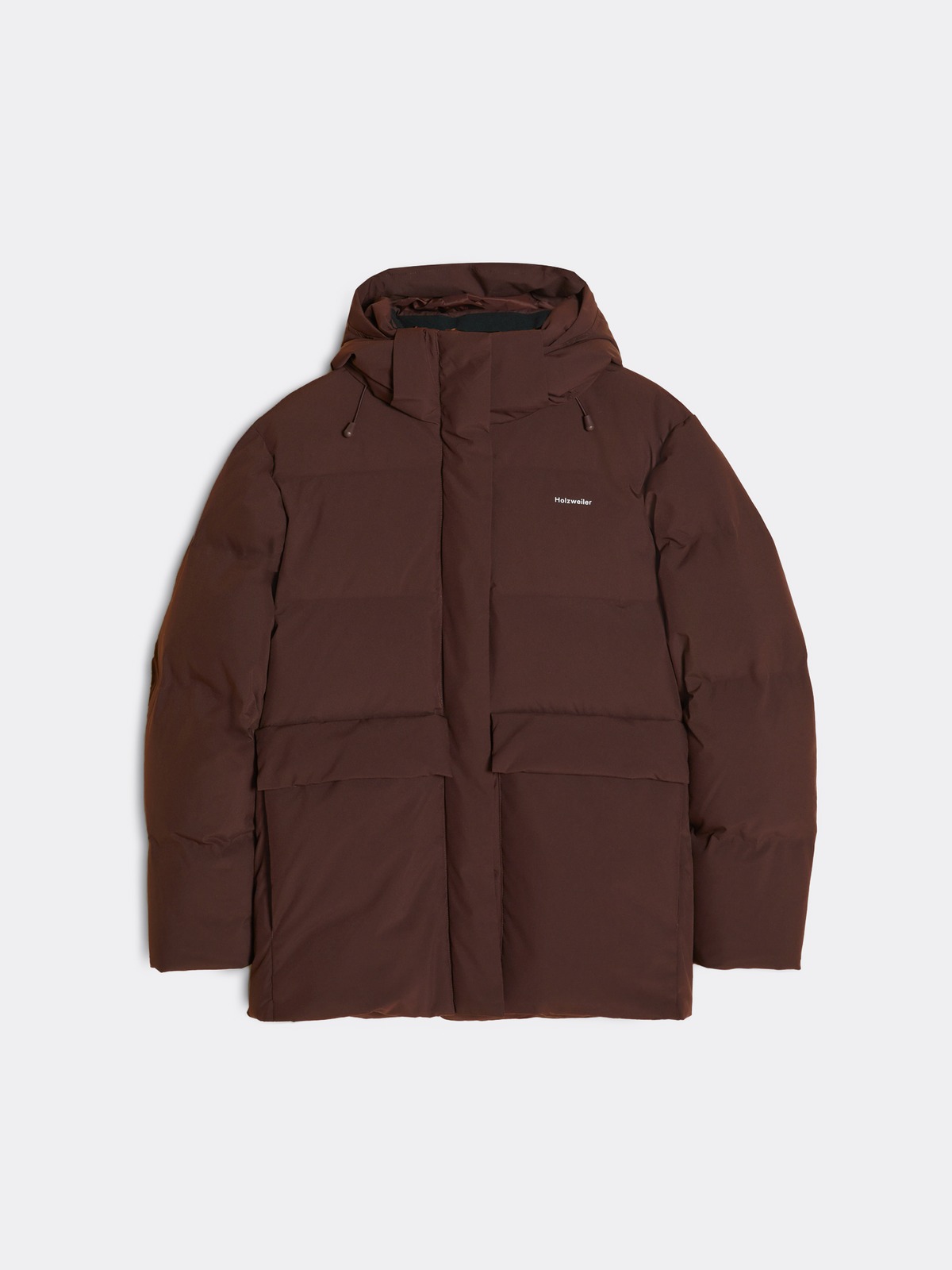 Besseggen Down Jacket - Dk. Brown - Holzweiler