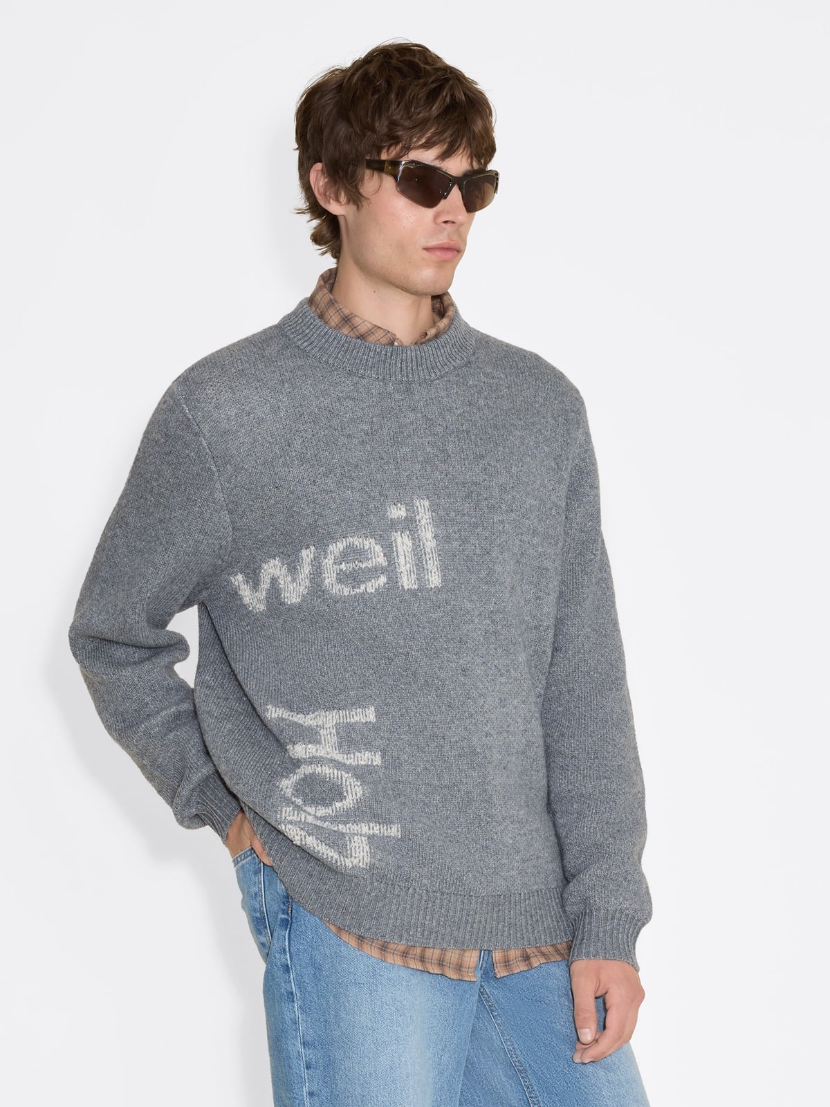 トップス 19SS Palace love dove knit grey Palace Love Dove Knit Grey Men's - SS19 - US