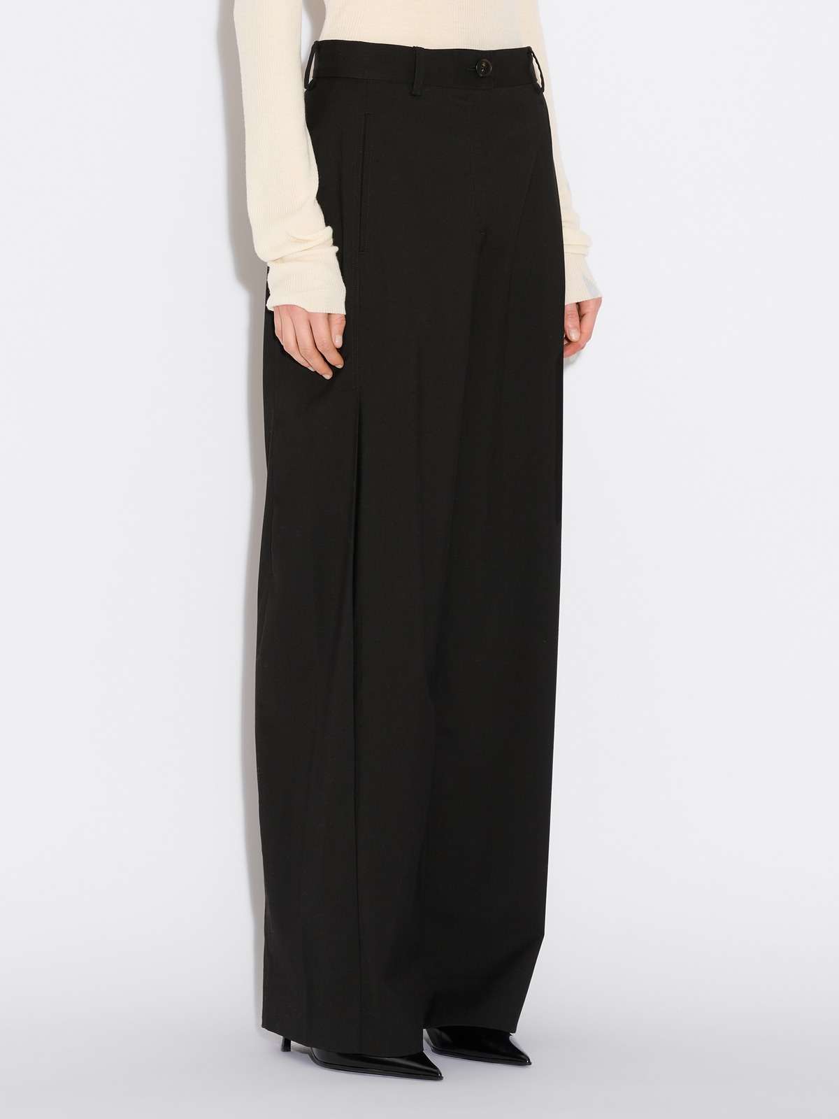 Vidda Trousers - Black - Holzweiler