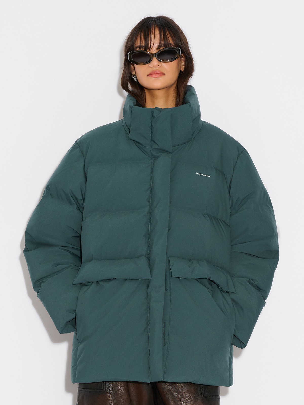 【関税込み】Holzweiler トープ Besseggen ダウンジャケット Besseggen Down Jacket - Dk. Green - Holzweiler