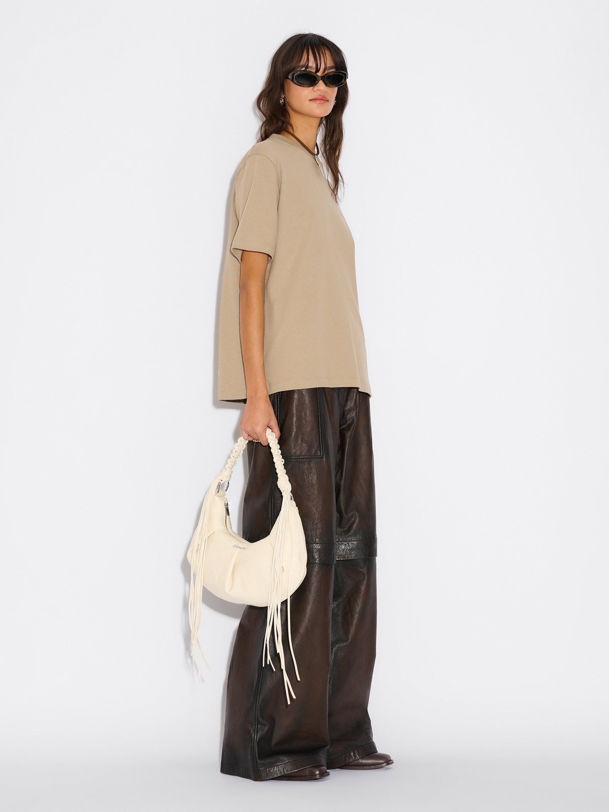 【関税込み】Holzweiler オフホワイト マイクロ Cocoon バッグ Cocoon Small Bag - Ecru - Holzweiler